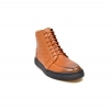 British Collection "Extreme"  Cognac Leather High Top