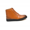 British Collection "Extreme"  Cognac Leather High Top