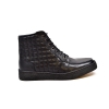 British Collection "Extreme" Black Leather High Top w/Crepe Sole