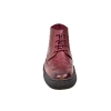 British Collection Burgundy Ostrich and Wingtip Leather