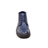 British Collection Navy Ostrich and Wingtip Leather