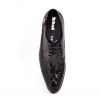 British Collection "Elegance" Black Croc Leatherr