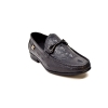 British Collection "Leon" Black Slip-on Leather