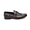 British Collection "Leon" Black Slip-on Leather