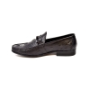 British Collection "Leon" Black Slip-on Leather