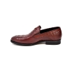 British Collection "Shiraz" Bordeaux Croc Leather