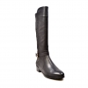 SoleMani Women's Naz X-Slim 13" Calf Black Leather Boot