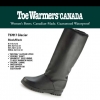 Toe Warmers GLACIER Winter Waterproof Black Leather
