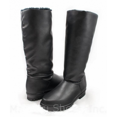 Toe Warmers GLACIER Winter Waterproof Black Leather